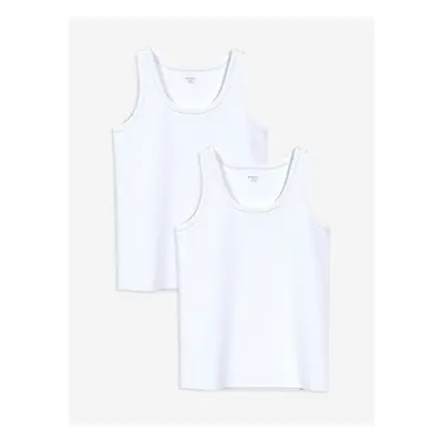 LC Waikiki Lw - Crew Neck Boy's Undershirt 2-Pack