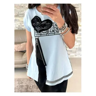 Blouse blue By o la la axp0648. R34