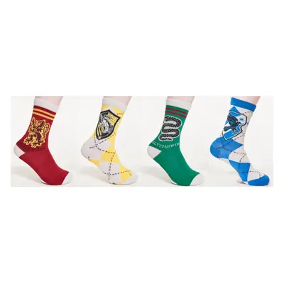 Týmové ponožky Harry Potter 4-Pack multicolor