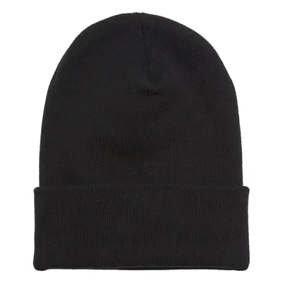 Prodloužená čepice Beanie černá