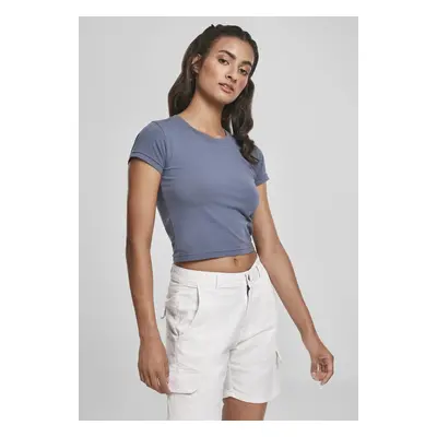 Dámský strečový dres Cropped Tee vintageblue