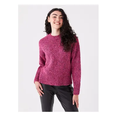 LC Waikiki Crew Neck Plain Long Sleeve Women's Knitwear Sweater