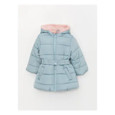 LC Waikiki Hooded Long Sleeve Baby Girl Coat