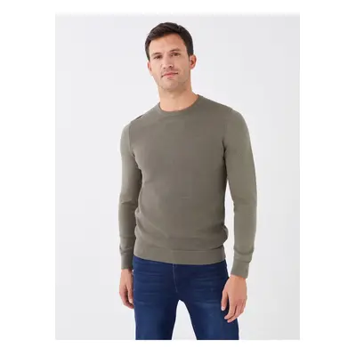 LC Waikiki Crew Neck Long Sleeve Men's Knitwear Sweater