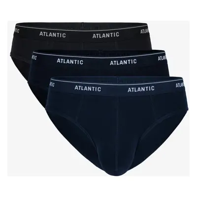 Pánské slipy ATLANTIC 3Pack - vícebarevné