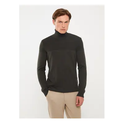 LC Waikiki Turtleneck Long Sleeve Men's Knitwear Sweater