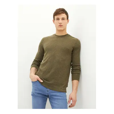 LC Waikiki Crew Neck Long Sleeve Men's Knitwear Sweater