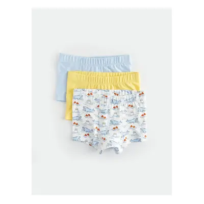 LC Waikiki Baby Boy Boxer 3-pack with an Elastic Printed Waist