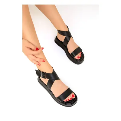 Soho Black Women's Sandals