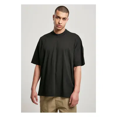 Oversized mock Neck Tee černé