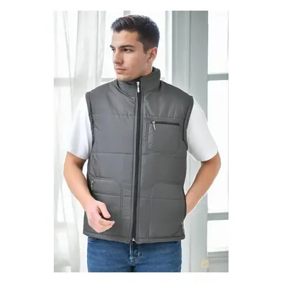 84478 Dewberry Classic Mens Vest-GREY