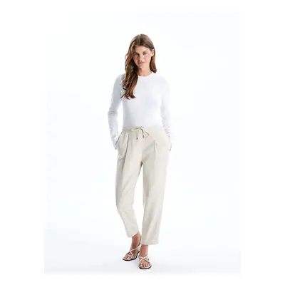 LC Waikiki Lcw Elastic Waist Loose Fit Women's Trousers