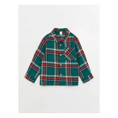 LC Waikiki Long Sleeve Plaid Baby Boy Shirt