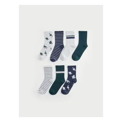 LC Waikiki Patterned Boy Socks 7-Pack