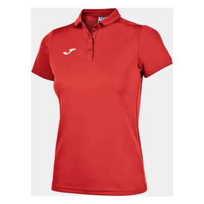 Dámské triko Joma Hobby Women Polo Shirt S/S Red