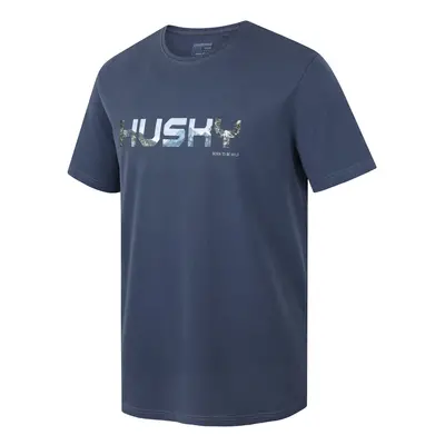 Pánské bavlněné triko HUSKY Tee Wild dark blue