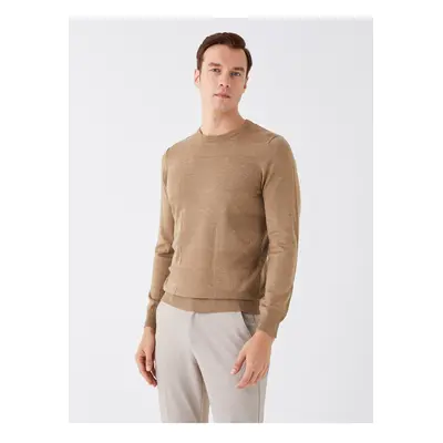 LC Waikiki Crew Neck Long Sleeve Men's Knitted Sweater