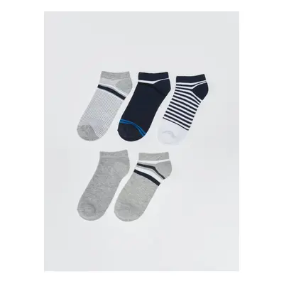 LC Waikiki 5-pack Boys Striped Booties Socks