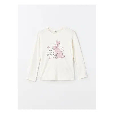 LC Waikiki Crew Neck Girls T-Shirt