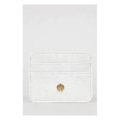 DEFACTO Women's Faux Leather Card Holder