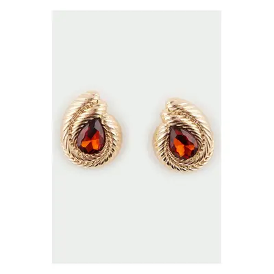 DEFACTO Women's Stone Earrings