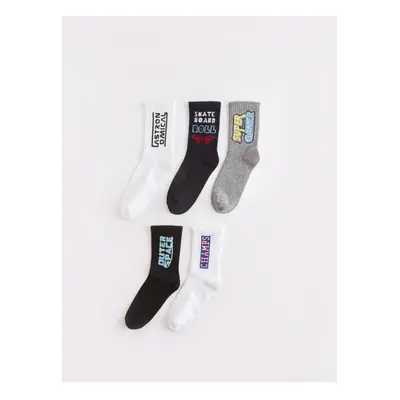 LC Waikiki Lcwk Patterned Boys Socks 5-Pack