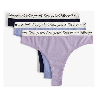 Koton Multicolored Women's Panties