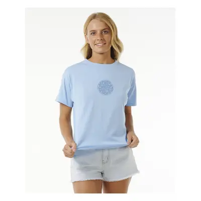 Tričko Rip Curl ICONS OF SURF RELAXED TEE Mid Blue