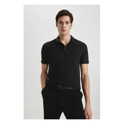 DEFACTO Slim Fit Cotton Short Sleeve Polo T-Shirt