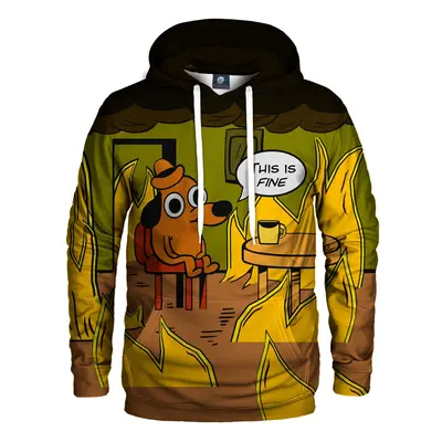 Aloha From Deer Unisex's It's Fine Hoodie H-K AFD778