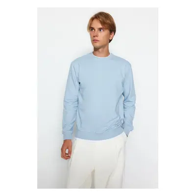 Trendyol Blue Regular Cut Sweatshirt