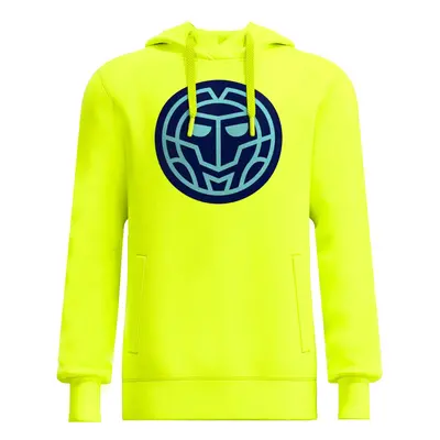 Pánská mikina BIDI BADU Grafic Illumination Chill Hoody Neon Yellow