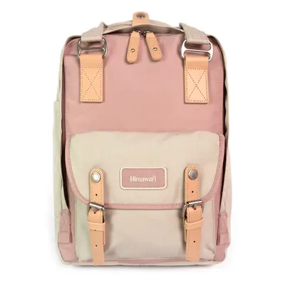 Himawari Unisex's Backpack tr24080-5 Grey Pink