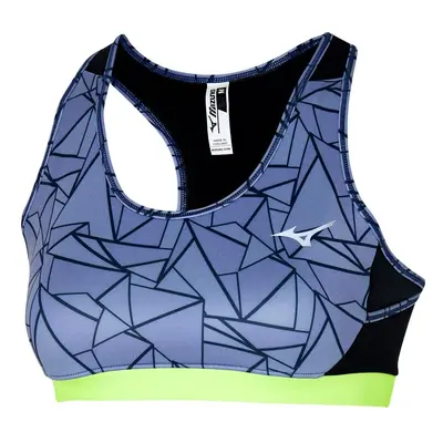 Dámská podprsenka Mizuno Alpha Graphic Bra Vintage Indigo