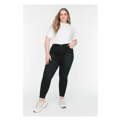 Trendyol Curve Black Skinny Denim Jeans