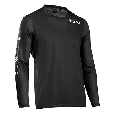 Pánský cyklistický dres NorthWave Bomb Jersey Long Sleeves