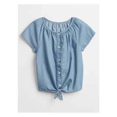 GAP Dětský top chambray - Holky