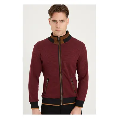 1021 DEWBERRY MEN'S SWEATSHIRT-BURGUNDY