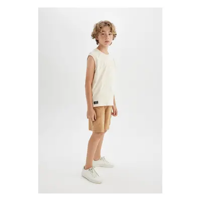 DEFACTO Boy's Cargo Pocket Shorts