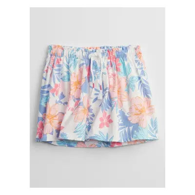 GAP Dětská sukně print knit skorts - Holky