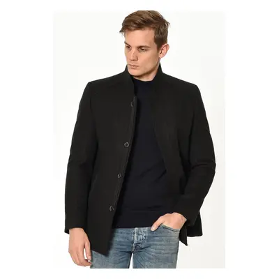 PLT8327 DEWBERRY MEN'S COAT-BLACK