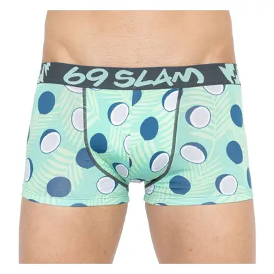 Pánské boxerky 69SLAM hip bamboo coco blue