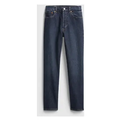 GAP Džíny high rise cheeky straight jeans with Washwell - Dámské