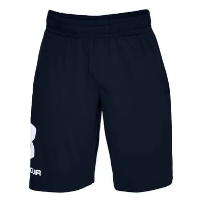 Pánské šortky Under Armour COTTON BIG LOGO SHORTS blue