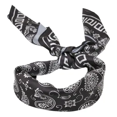 Big Pattern Bandana černý šátek aop