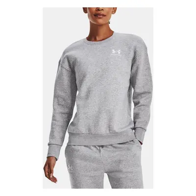 Under Armour Mikina Essential Fleece Crew-GRY - Dámské