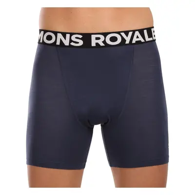 Pánské boxerky Mons Royale merino modré