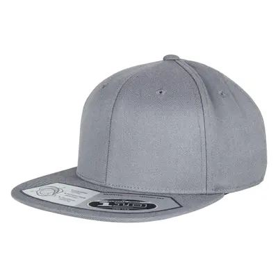 110 Fitted Snapback šedý