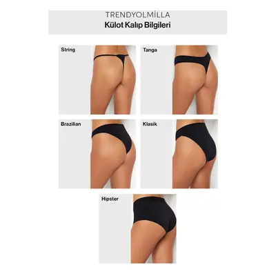 Trendyol Dusty Rose Pack Seamless Hipster Knitted Panties