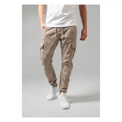 Camo Cargo Jogging Pants pískové maskování